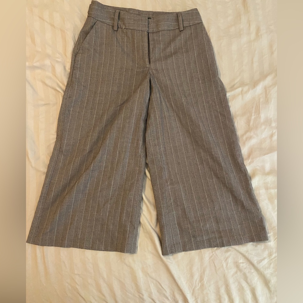 Gaucho Trouser Size 2 Pinstripe